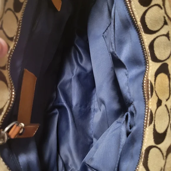 Vintage Coach Multicolor Spring Patchwork Demi Hobo Shoulder Bag Y2K # F14652 - Picture 6 of 6